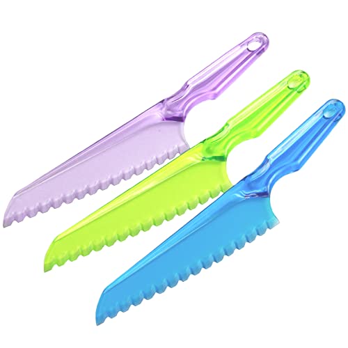 Chef Craft Select Plastic Lettuce Knife, 7 inch blade 12 inches in length, Color May Vary