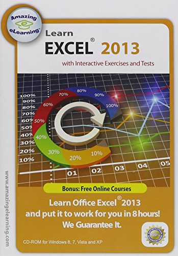 Learn Microsoft Excel 2013 Interactive Training CD Course