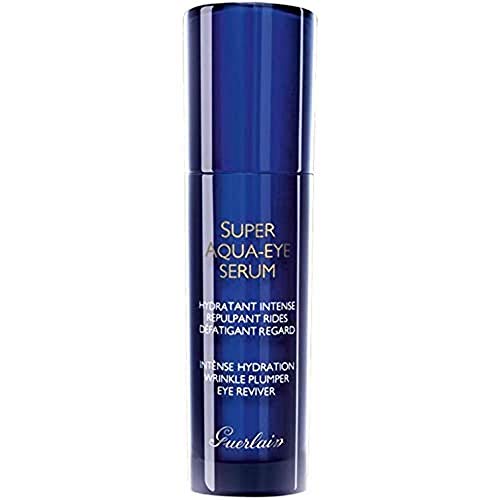 Guerlain Super Aqua Eye Serum Intense Hydration Wrinkle Serum Plumper for Unisex, 0.5 Ounce