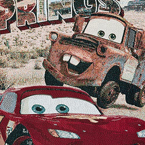 Disney-Pixar’s Cars, “Greetings from Radiator Springs” Woven Tapestry Throw Blanket, 48″ x 60″, Multi Color | The Storepaperoomates Retail Market - Fast Affordable Shopping