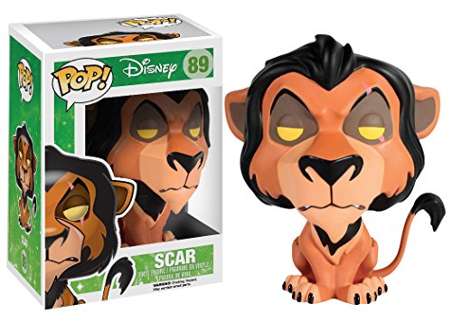 Funko POP! Disney: The Lion King Scar Action Figure,Multi-colored,3.75 inches