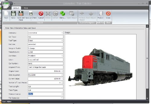 Train Collector Pro Software