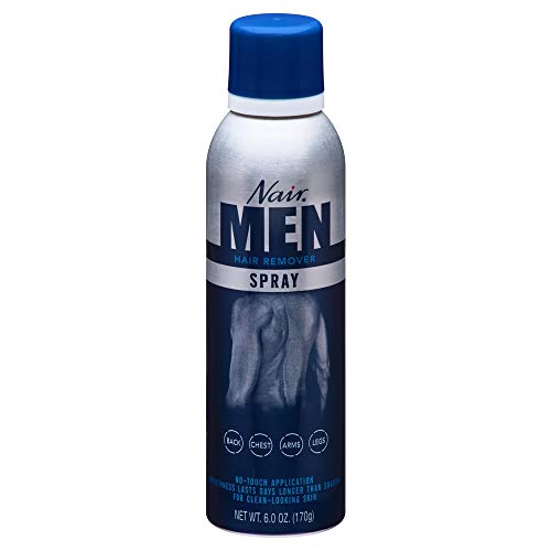 Nair Hair Remover Mens Spray 6 Ounce (177ml)