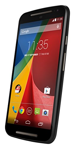 Motorola XT1068 Moto G (2ND GENERATION – 2014) DUAL SIM 8GB Factory Unlocked 3G Phone – Black (International Version – No Warranty)