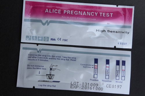 100 Early High Sensitivity Pregnancy hCG Stripes Tests