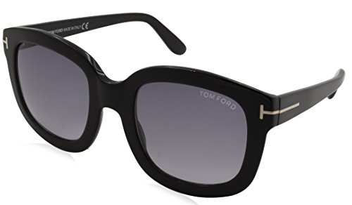 Tom Ford FT0279 Christophe Sunglasses 01B Shiny Black
