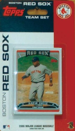 Boston Red Sox 2006 Factory Sealed Limited Edition 14 Card Team Set with David Ortiz Manny Ramirez Curt Schilling Plus