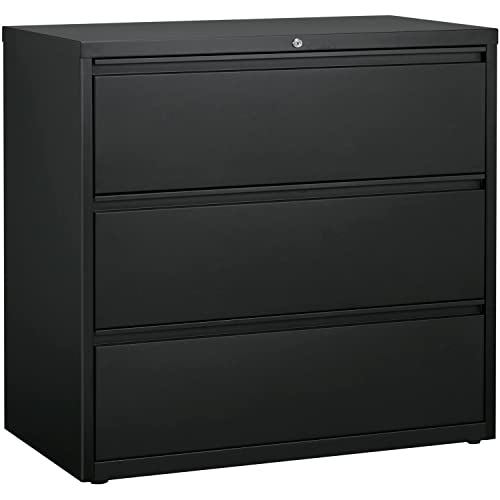 Lorell Fortress File Cabinet, 42 by 18-5/8 by 40-1/4-Inch, Charcoal