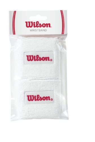 WILSON Wristbands, White