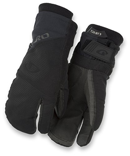 Giro 100 Proof Adult Unisex Winter Cycling Gloves – Black (2018), X-Small