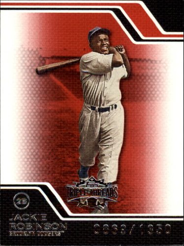 2008 Topps Triple Threads Baseball Card #142 Jackie Robinson