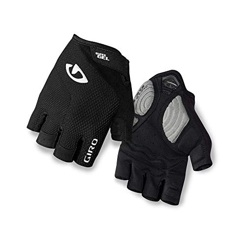 Giro Strada Massa Supergel Womens Road Cycling Gloves – Black (2022), Small
