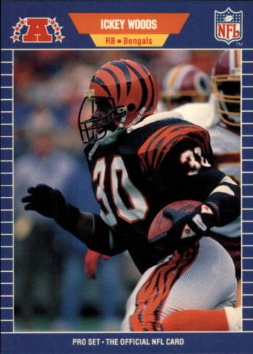 1989 Pro Set Football Rookie Card #70 Ickey Woods