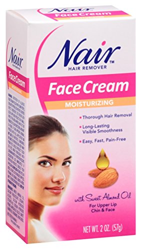 Nair Hair Remover Face Cream, 2 Ounce (Pack of 6)