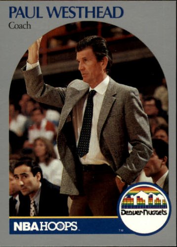 1990 Hoops Basketball Card (1990-91) #422 Paul Westhead