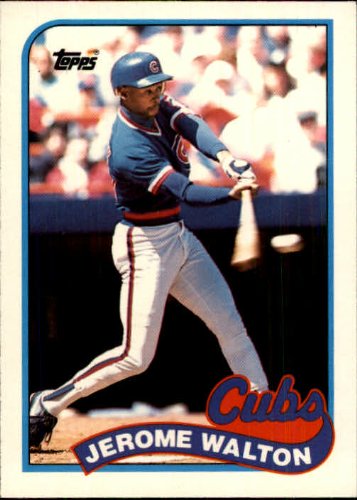1989 Topps Traded Baseball Rookie Card #123T Jerome Walton