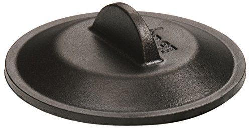 Lodge Cookware Cover, Cast Iron, 5 inch, Black