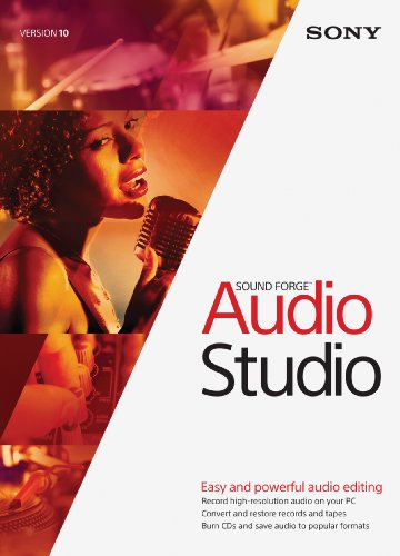 Sony Sound Forge Audio Studio 10- 30 Day Free Trial [Download]