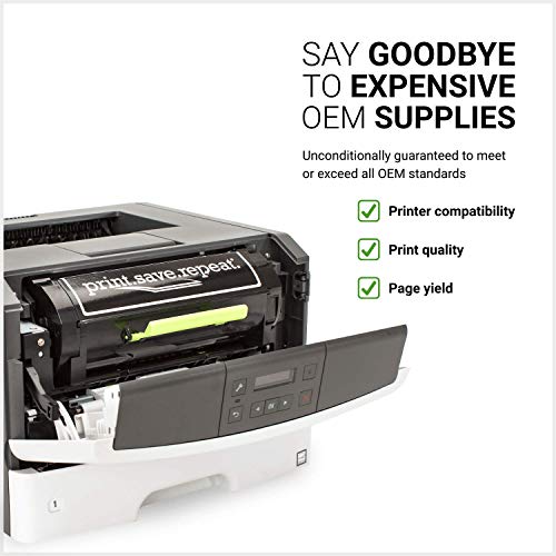 Print.Save.Repeat. Lexmark 601H High Yield Remanufactured Toner Cartridge for MX310, MX410, MX510, MX511, MX610, MX611 Laser Printer [10,000 Pages] | The Storepaperoomates Retail Market - Fast Affordable Shopping