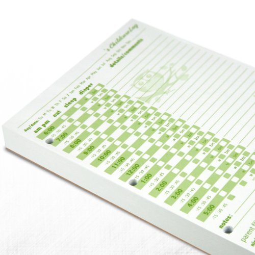 Baby Daily Tracking Log – Childcare Activity Journal Notepad