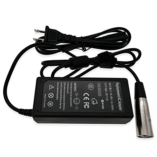 CBK Scooter Battery Charger for Schwinn S150 S180 S200 S250 S300 S350 S500 Mongoose M150 M200 M250 M300 M350 M500 24V