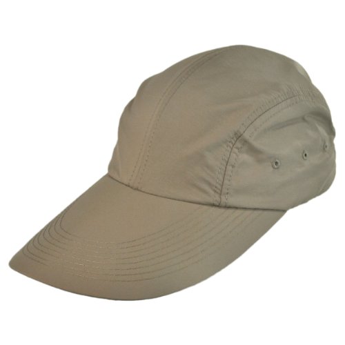 Torrey Hats UPF 50+ Long Bill Adjustable Baseball Cap (Khaki)