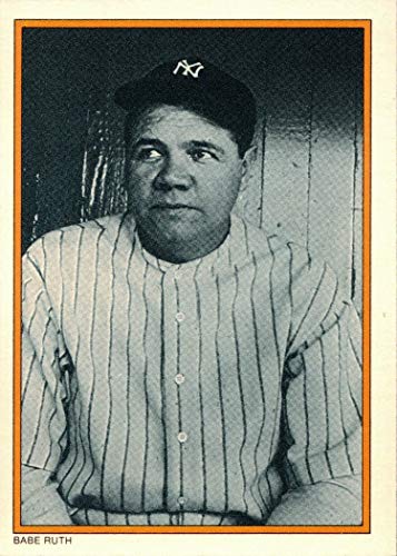 1985 Topps Circle K All Time Home Run Kings #2 Babe Ruth Baseball Card Yankees