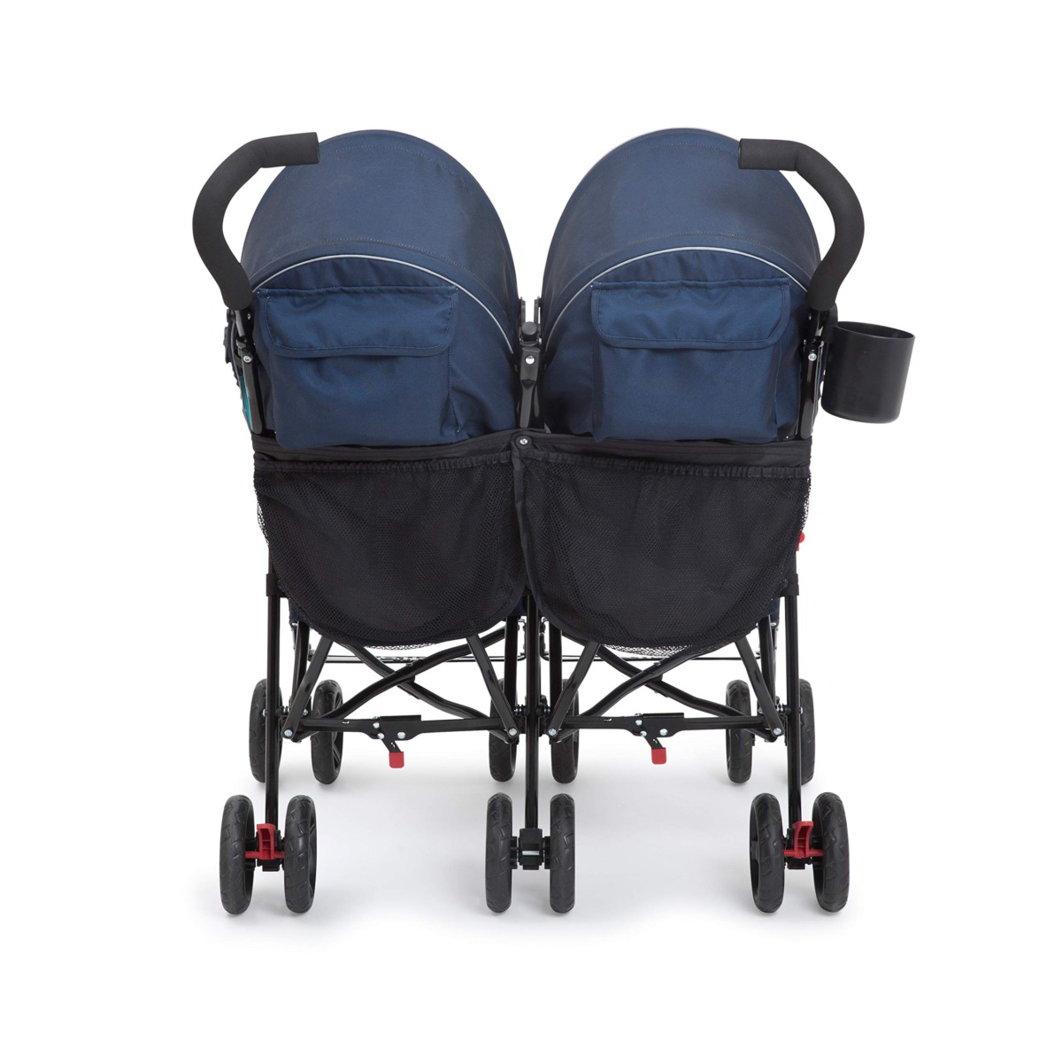 Delta Children LX Side by Side Stroller – with Recline, Storage & Compact Fold, Night Sky | The Storepaperoomates Retail Market - Fast Affordable Shopping