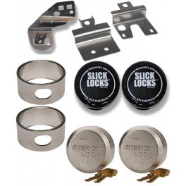 Slick Locks Mercedes Sprinter – FITS: 2007 Thru 2018 – Kit Complete with Brackets, Spinners, Weather Covers & Locks