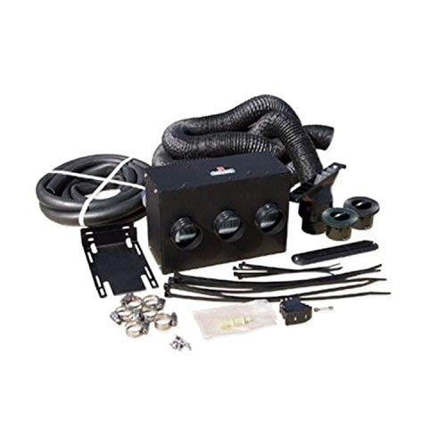 Polaris in-Cab Heater and Defrost Kit, Black