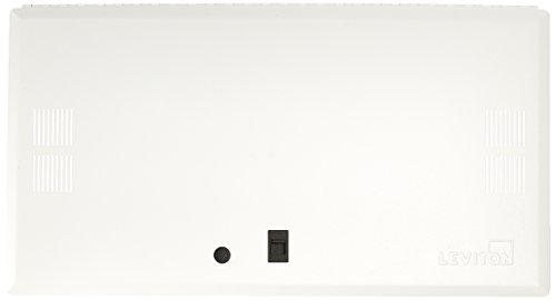 Leviton 47605-28S 28-Inch Vented Premium Hinged Structured Media Door, White