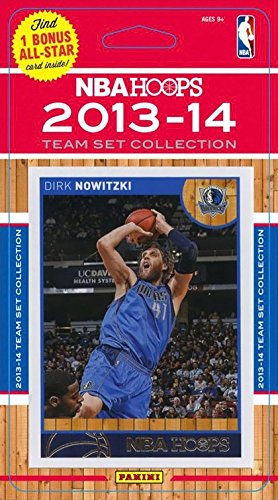 Dallas Mavericks 2013 2014 Hoops Basketball Factory Sealed Team Set with Dirk Nowitzki and More