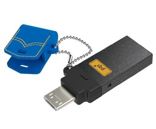 PQI 64GB Connect 301 OTG USB Flash Drive – USB3.0 Deep Blue Edition | The Storepaperoomates Retail Market - Fast Affordable Shopping