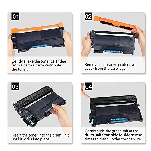 v4ink Compatible Toner Cartridge Replacement for Brother TN450 TN420 Black Toner Cartridge High Yield Use for HL-2240d HL-2270dw HL-2280dw MFC-7360n MFC-7860dw IntelliFax 2840 2940 Printer (Black) | The Storepaperoomates Retail Market - Fast Affordable Shopping
