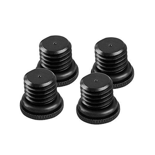 SmallRig M12 Rod End, Protective Rod Cap, Stopper Screw for 15mm Rod Support DSLR Rig Rail Clamp, 4pcs Pack – 1617