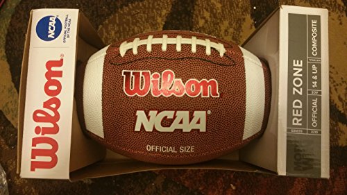 WILSON NCAA Red Zone Official Size Composite Leather Game