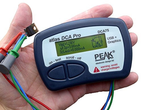 PEAK Atlas Atlas IT (DCA Pro) ADVANCED SEMICONDUCTOR ANALYZER with Curve Tracing