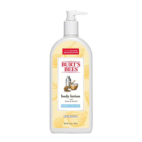 Burt’s Bees Milk and Honey Body Lotion, 12 Ounces (Pack of 3)