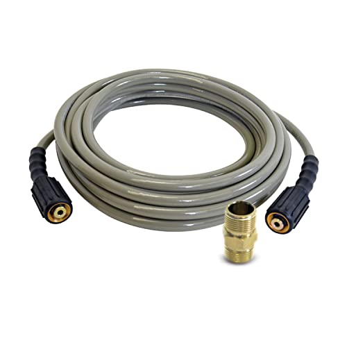 Simpson Cleaning 40225 Morflex Series 3700 PSI Pressure Washer Hose, Cold Water Use, 5/16 Inch Inner Diameter, 25 Feet, Natural