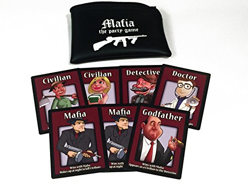 Apostrophe Games Mafia The Party Game – Mafia Game of Lying, Bluffing, Deceit –38 Role Cards, Mafia Card Game for Adults and Teens – Interactive Board Game to Play with Friends, Family | The Storepaperoomates Retail Market - Fast Affordable Shopping