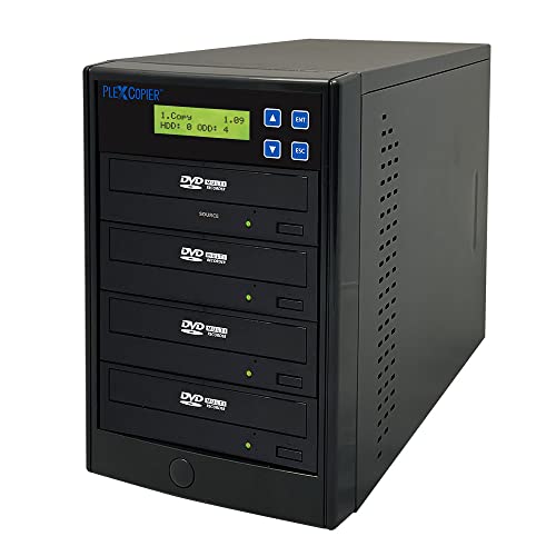 PlexCopier 24X 1 to 3 CD DVD M-Disc Supported Duplicator Copier Tower with Free Copy Protection | The Storepaperoomates Retail Market - Fast Affordable Shopping