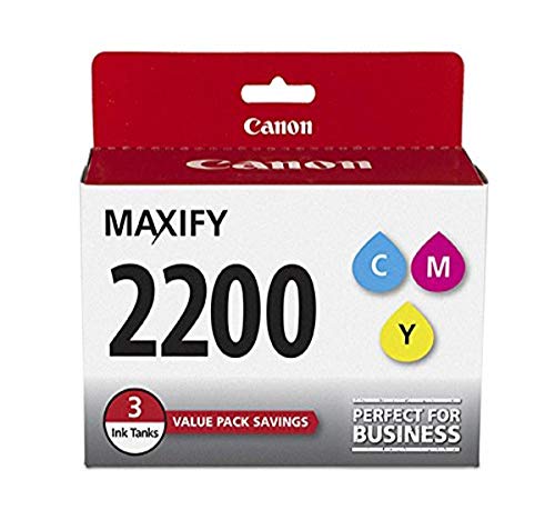 Canon PGI-2200 3 Color Multi Pack Compatible to IB4120, MB5120, MB5420, IB4020, MB5020, MB5320