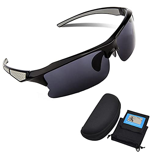 MEKBOK Polarized Sports Sunglasses for Men Women Running Cycling Fishing Golf Driving Shades Sun Glasses RB302
