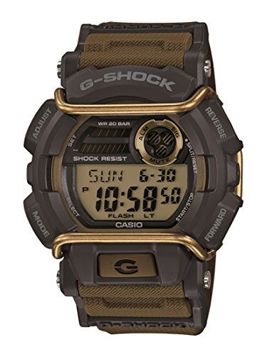 Casio G-Shock Quartz Watch with Resin Strap, Green, 55 (Model: GD400-9CR)
