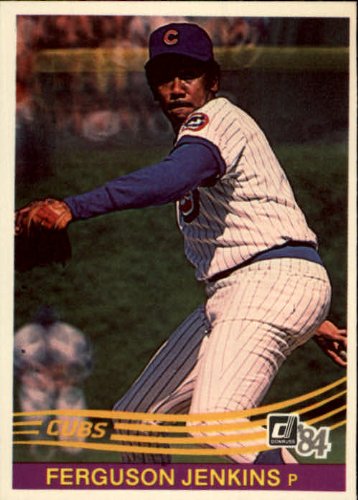 1984 Donruss Baseball Card #189 Ferguson Jenkins