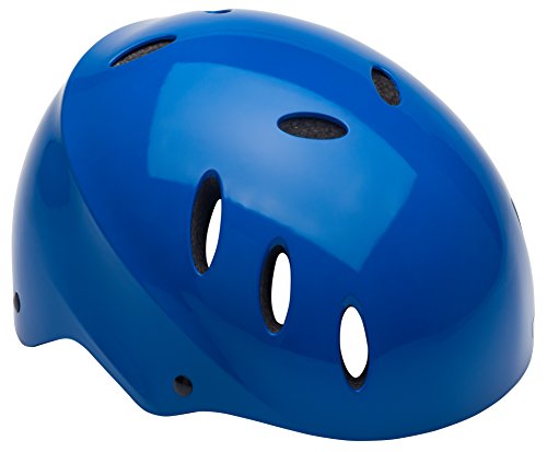 Mongoose Street Youth Bike Helmet, Blue