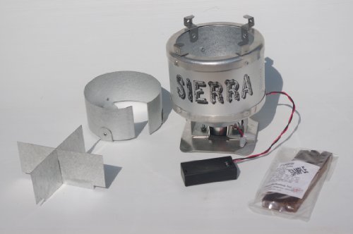 Sierra Stove Lightweight woodburning Backpacking Stove with Upgrade Kit