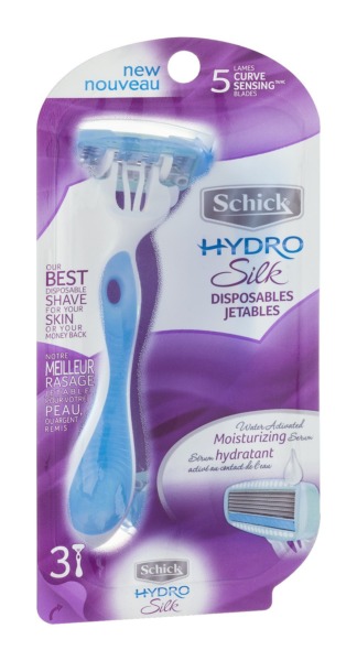 Schick Hydro Silk Curve Sensing Disposable Blades