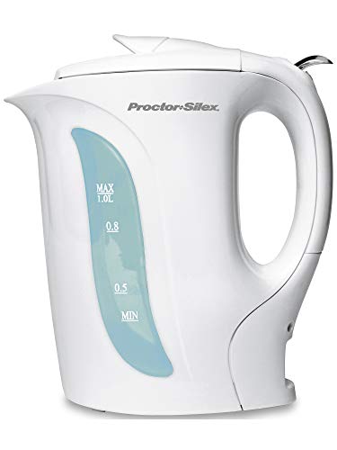 Proctor Silex K2070YA Electric Coutner-Top Automatic Kettle, 1-Liter