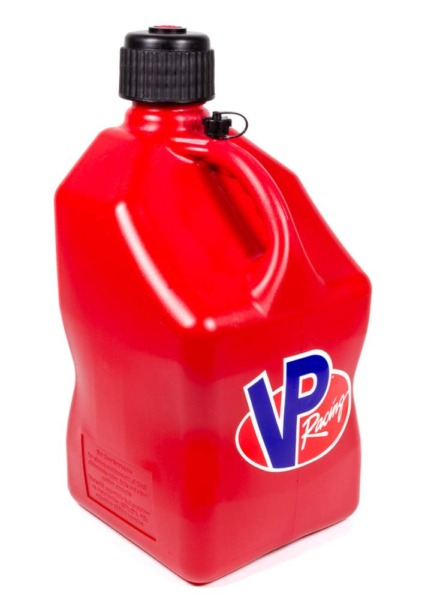 VP Racing Fuels 3512 Motorsport 5 Gallon Square Plastic Utility Jug Orange